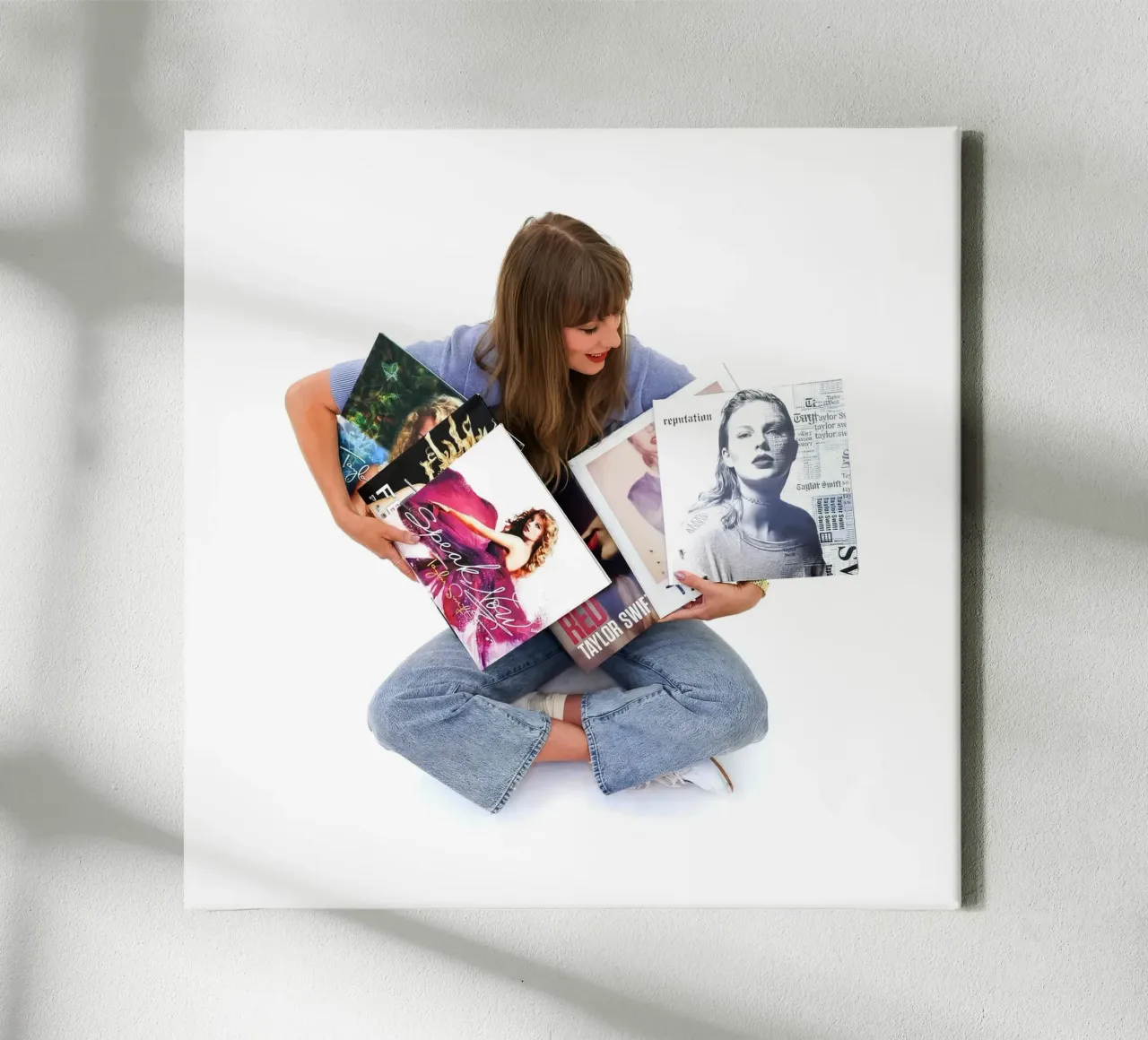 Taylor swift album tela con Cornice a cassetta da AudioLibrary