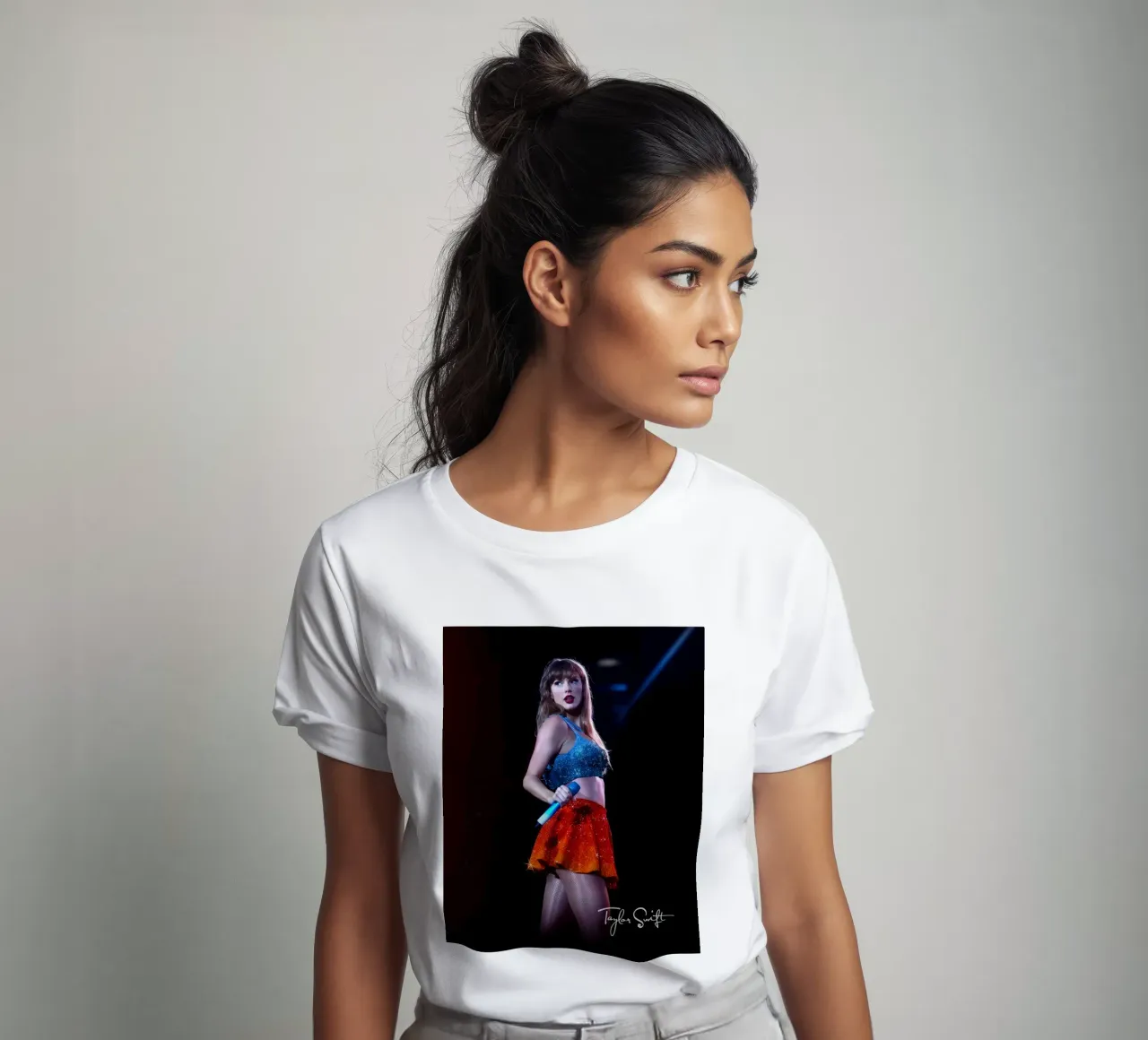 Taylor Swift perfom t-shirt da AudioLibrary