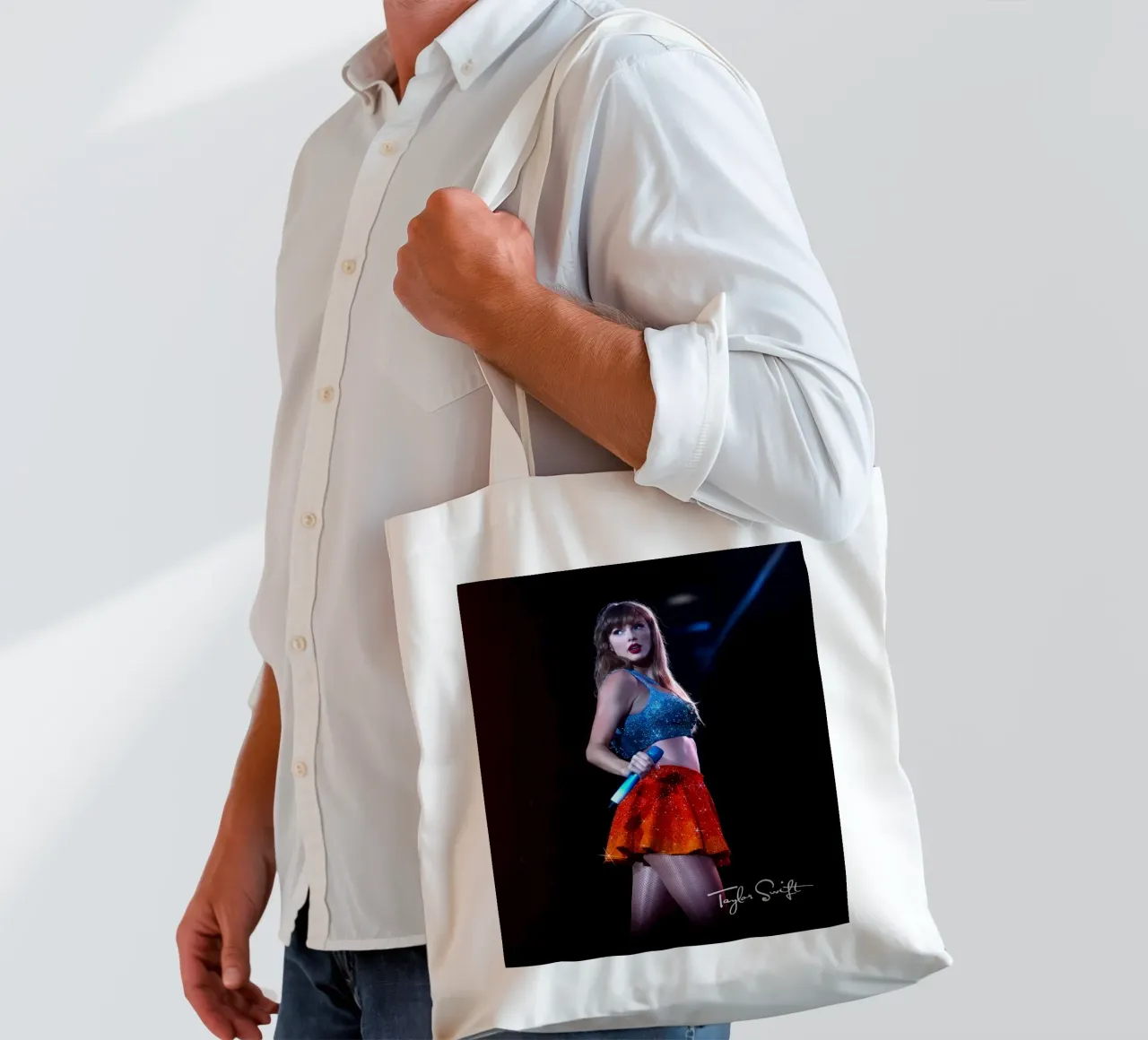 Taylor Swift perfom borsa in juta da AudioLibrary