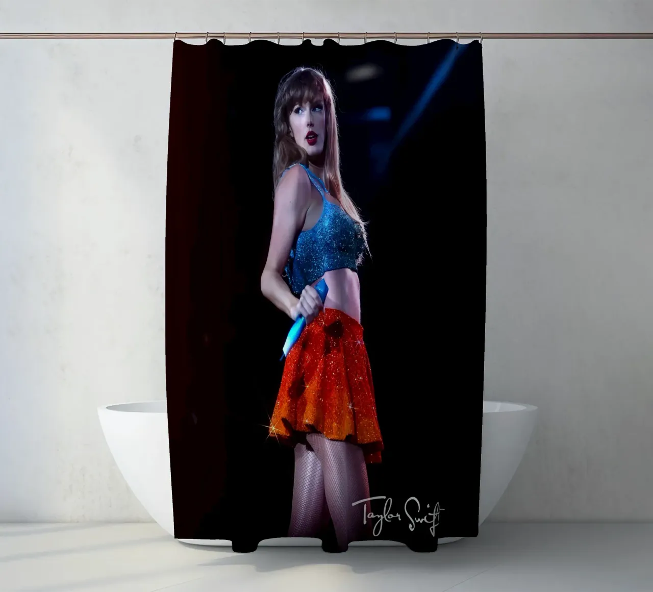 Taylor Swift perfom tenda da doccia da AudioLibrary