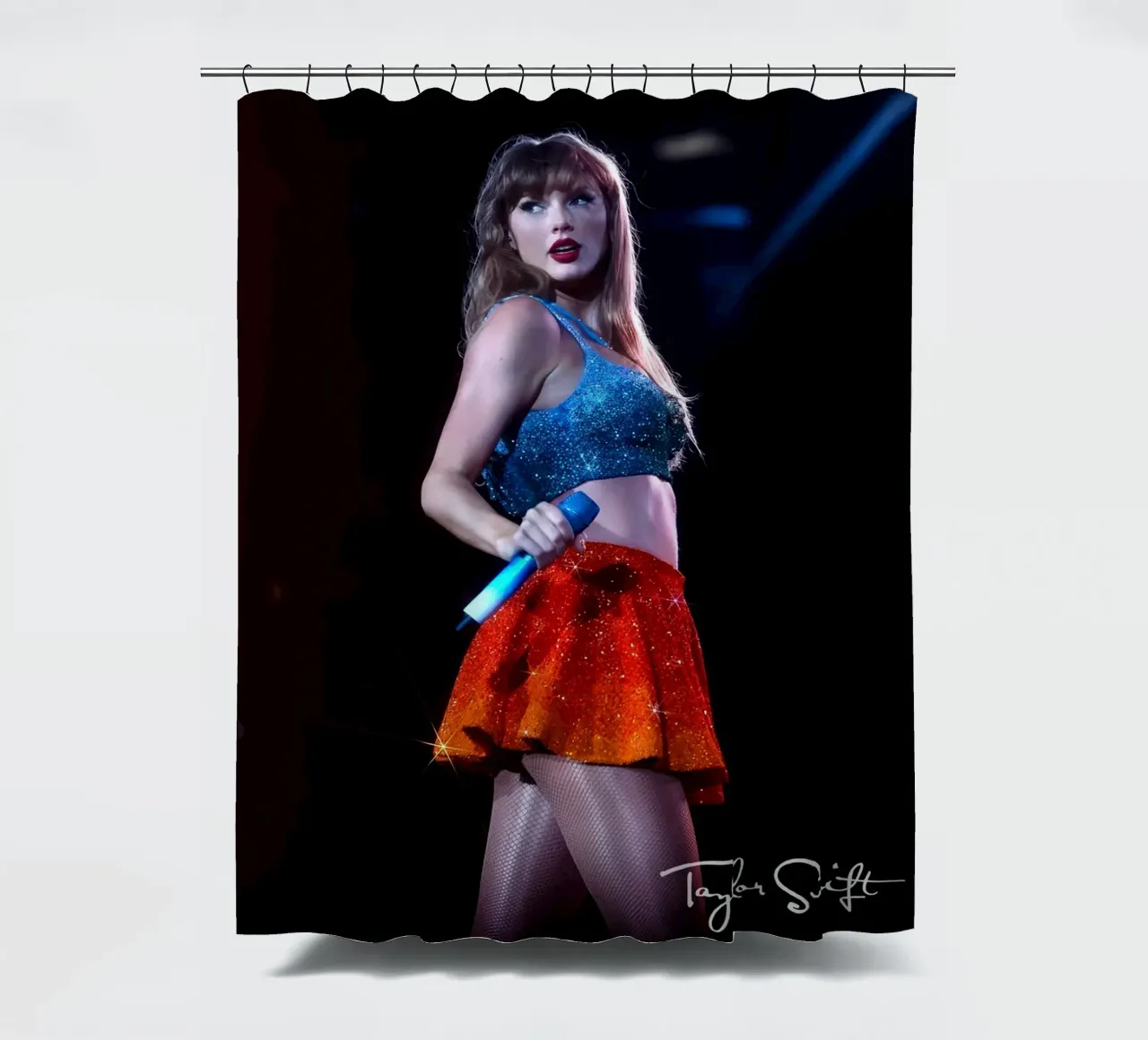 Taylor Swift perfom tenda da doccia da AudioLibrary