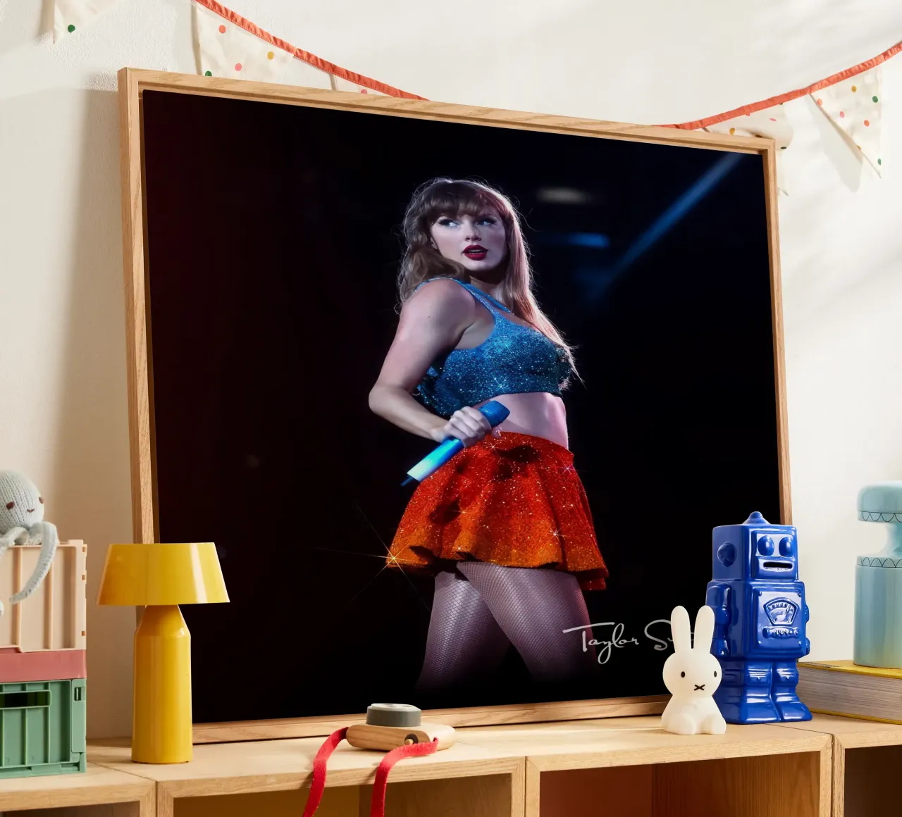 Taylor Swift perfom plexiglass da AudioLibrary