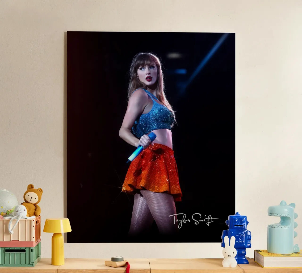 Taylor Swift perfom plexiglass da AudioLibrary
