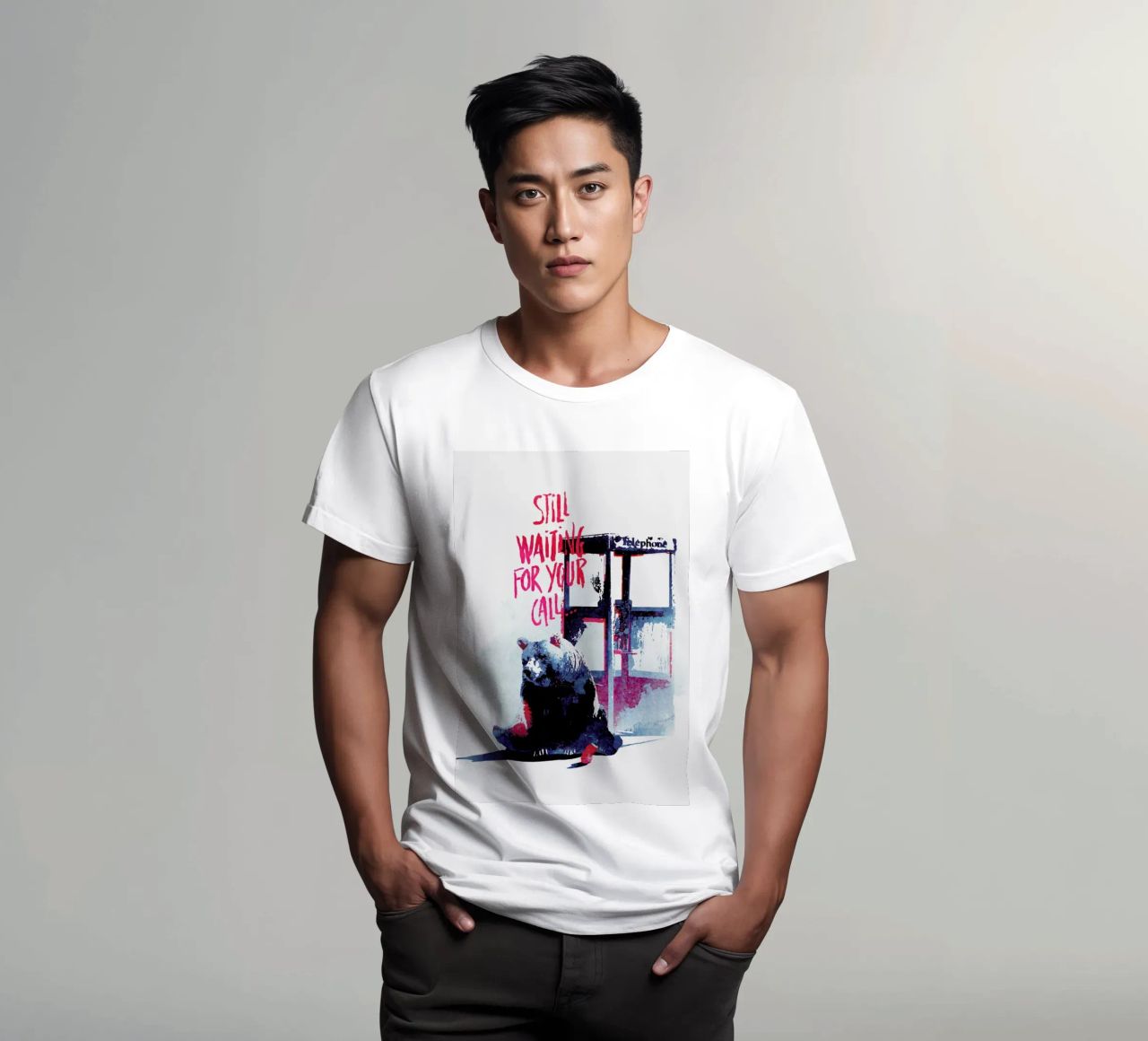 Waiting for your call t-shirt da Róbert Farkas