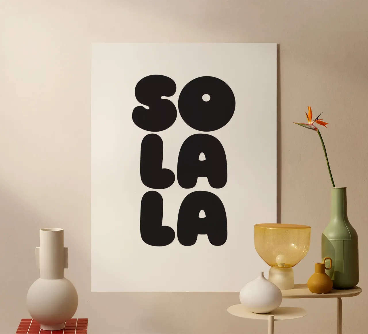 So Lala plexiglass da Verplanungsagentur