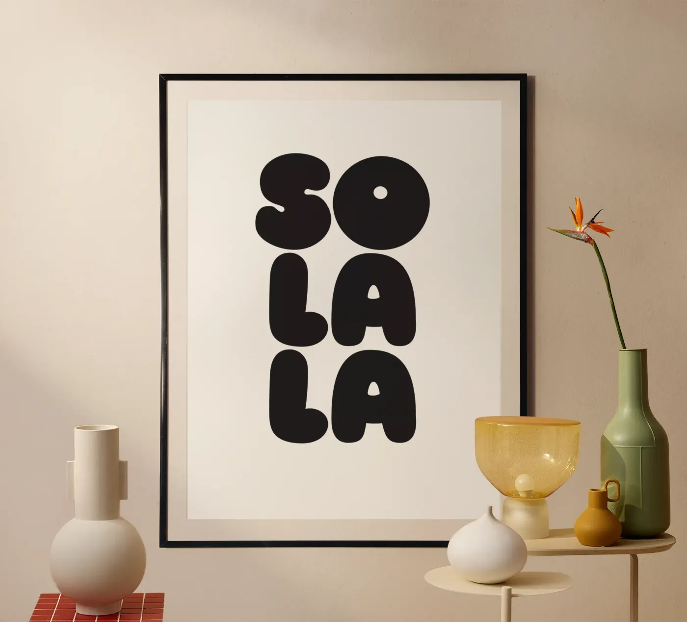 So Lala poster da Verplanungsagentur