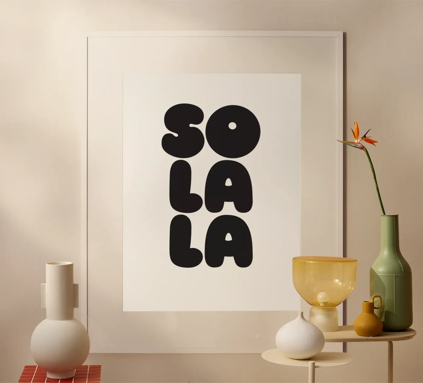 So Lala poster da Verplanungsagentur