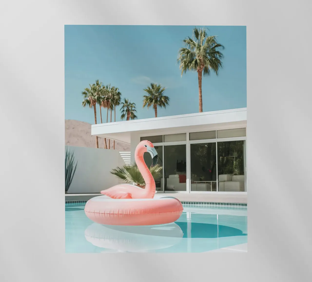 Palm Springs Pool pellicola backlit da lennytravers