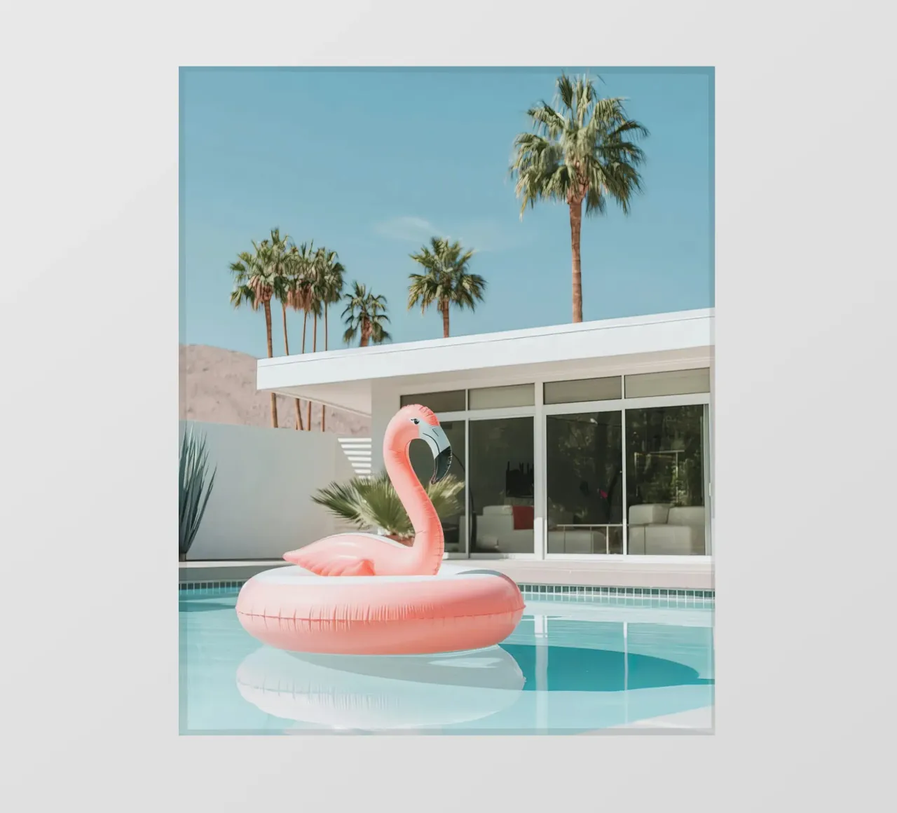 Palm Springs Pool pellicola backlit da lennytravers