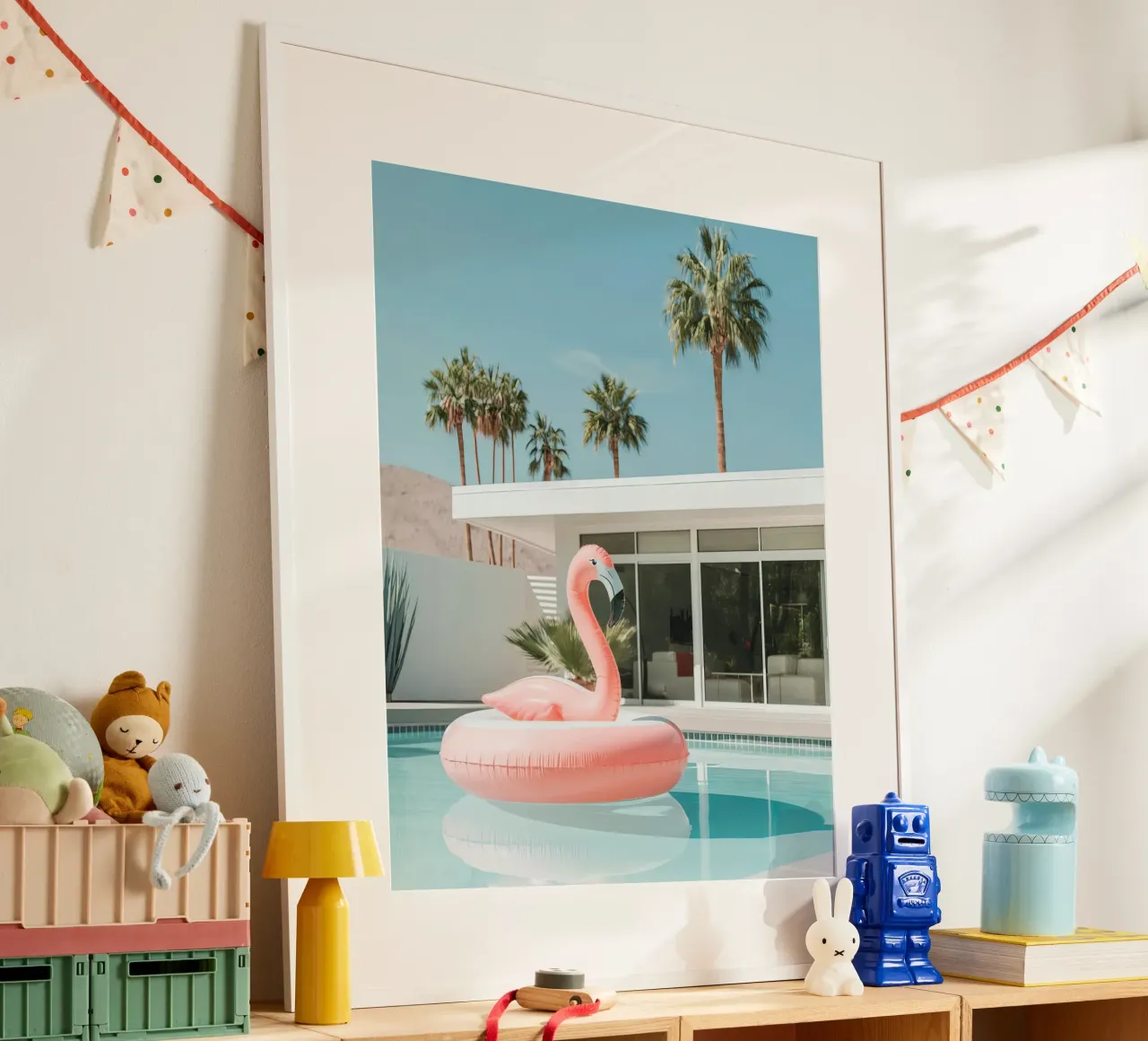 Palm Springs Pool poster da lennytravers