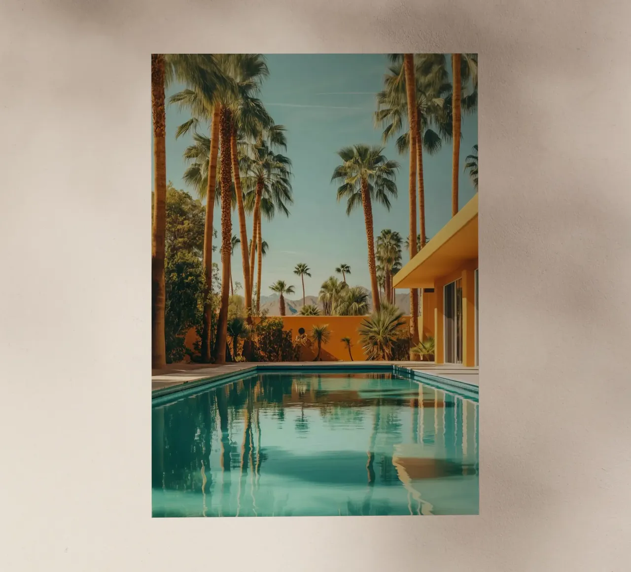 Palm Springs Poolside pellicola backlit da lennytravers