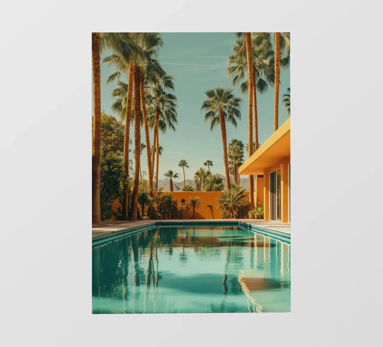 Palm Springs Poolside pellicola backlit da lennytravers