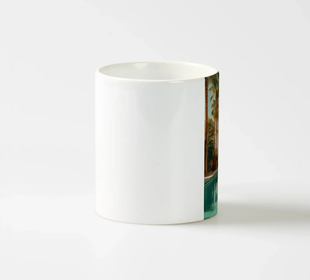 Palm Springs Poolside tazza in ceramica da lennytravers