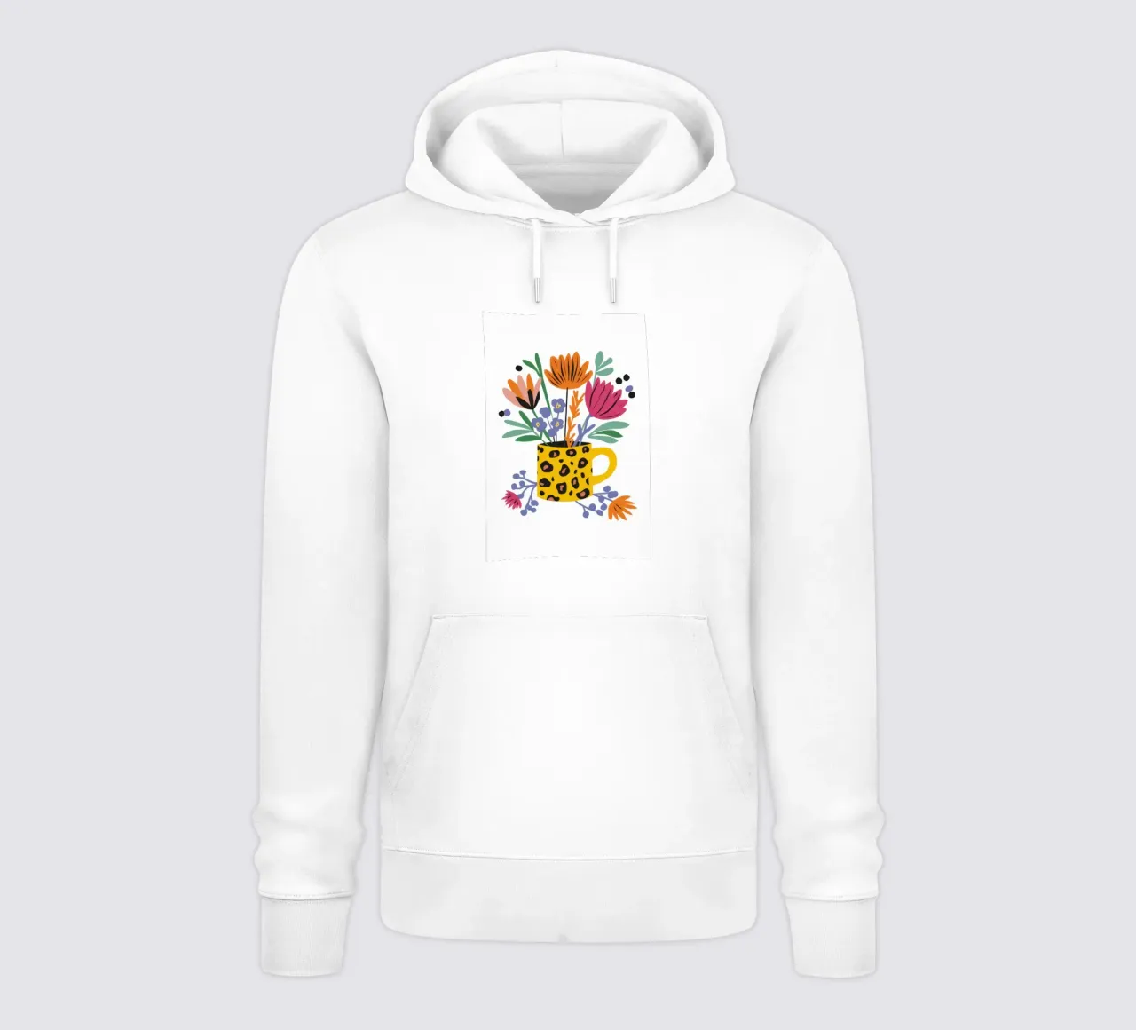 Bouquet leopardato felpa con cappuccio da Snow Mist