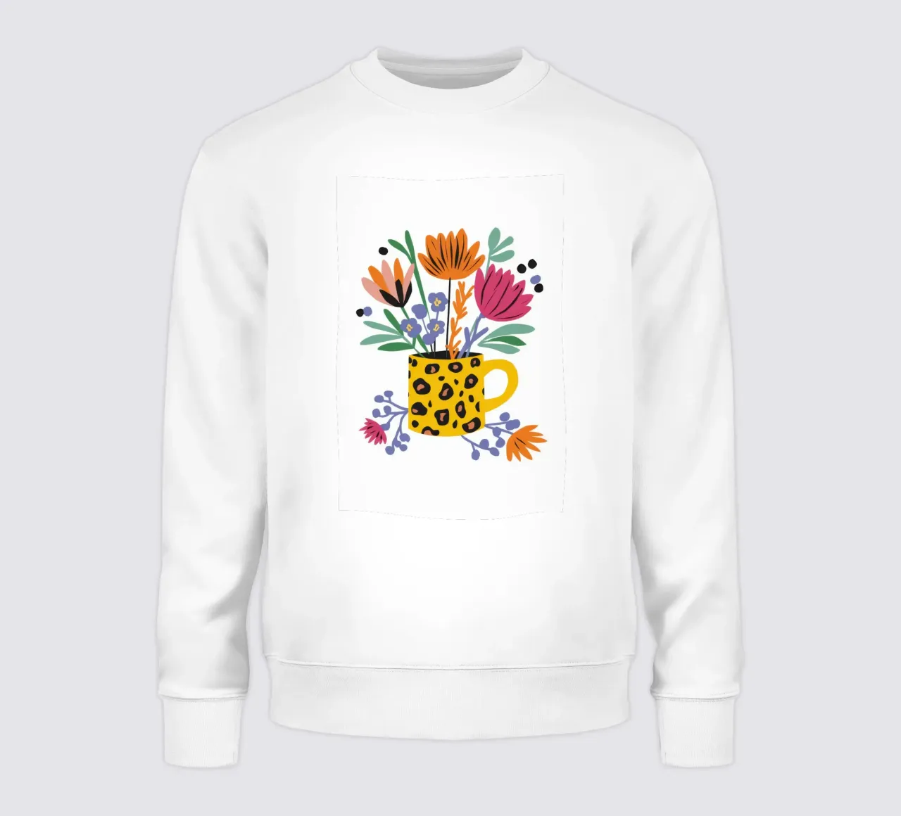 Bouquet leopardato felpa da Snow Mist