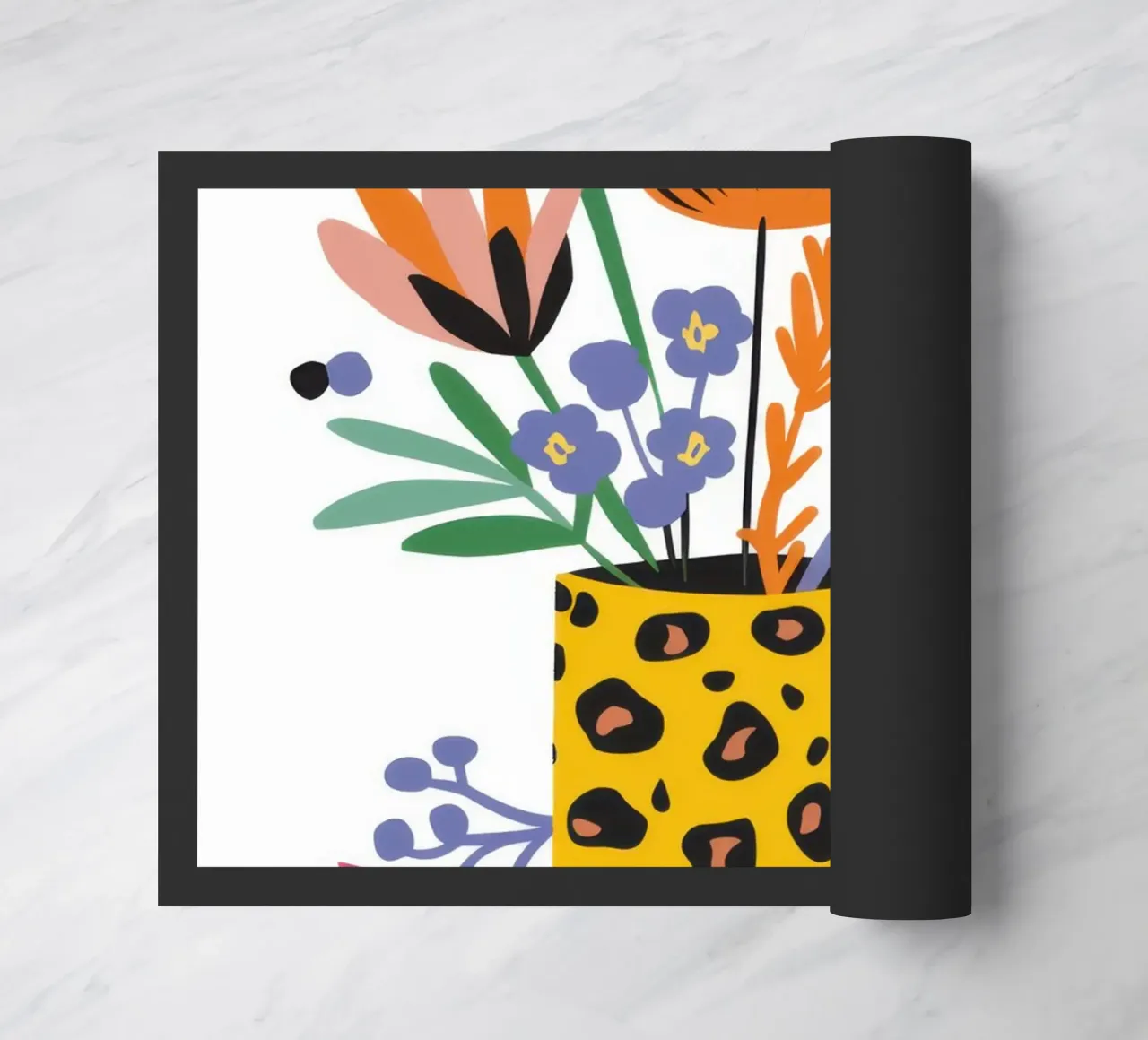 Bouquet leopardato zerbino da Snow Mist