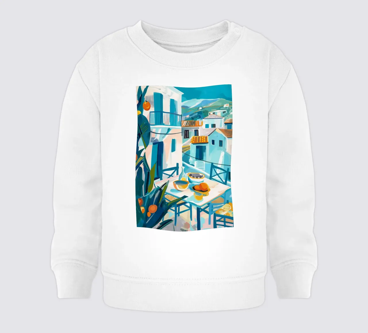 Valencian Ladscape baby sweatshirt van LeDieg