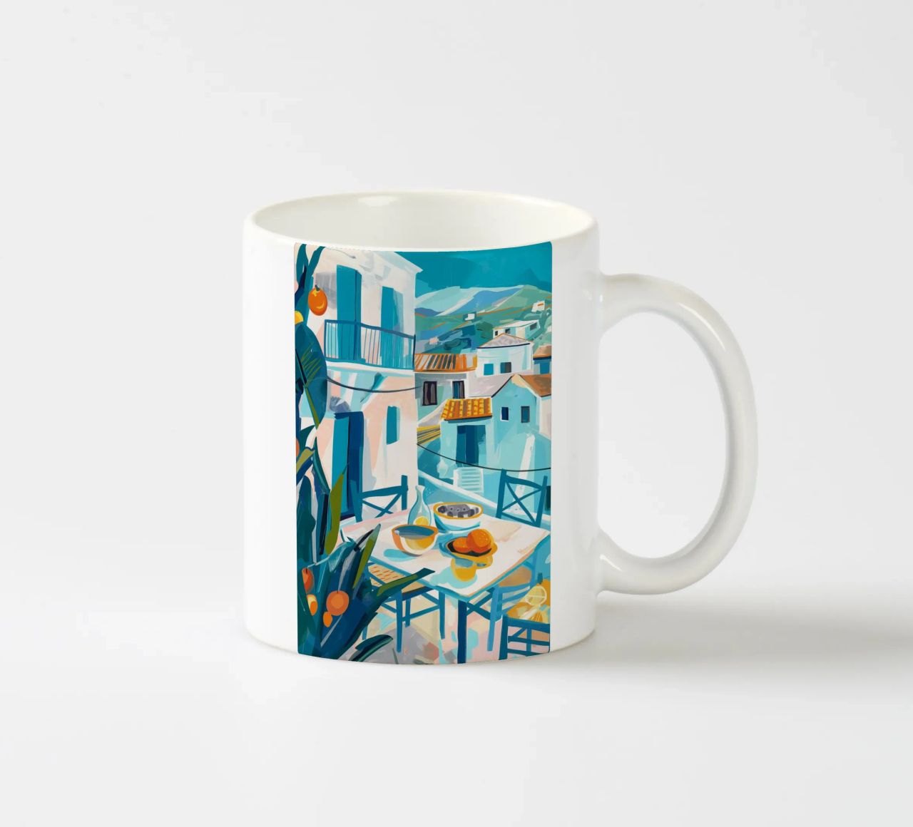 Valencian Ladscape tazza in ceramica da LeDieg