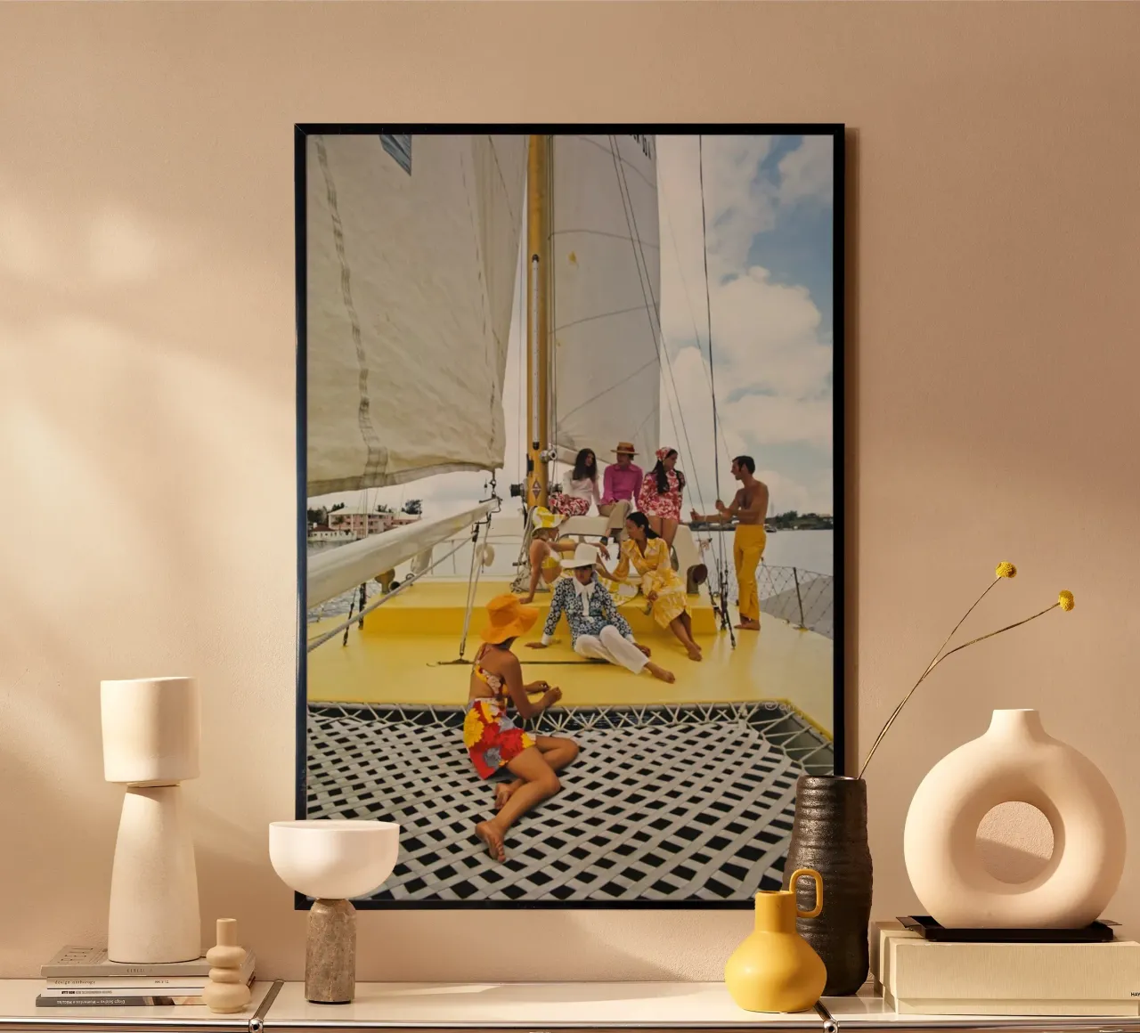 Riunirsi e navigare sulla nave poster da The Poster UK