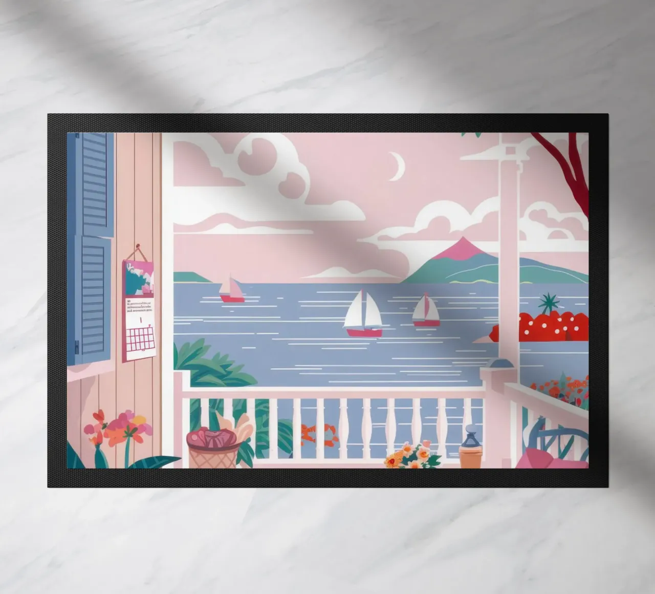 Balcone sul mare zerbino da Lyra Glaze