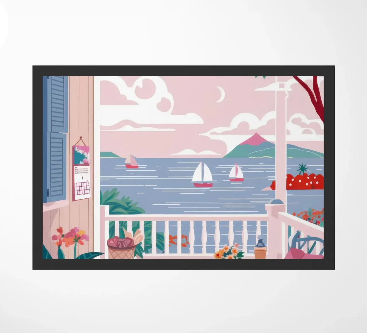 Balcone sul mare zerbino da Lyra Glaze