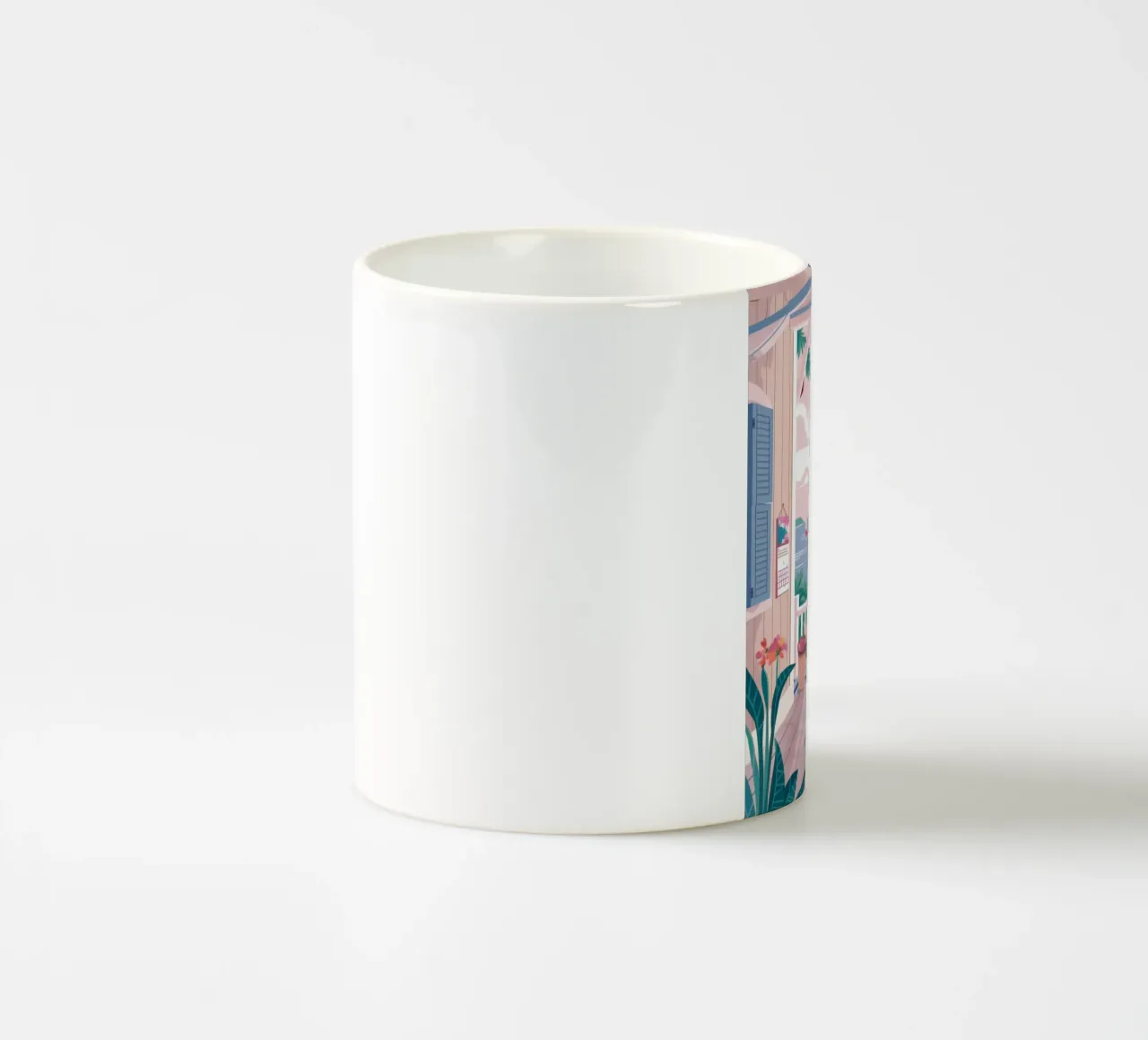Balcone sul mare tazza in ceramica da Lyra Glaze