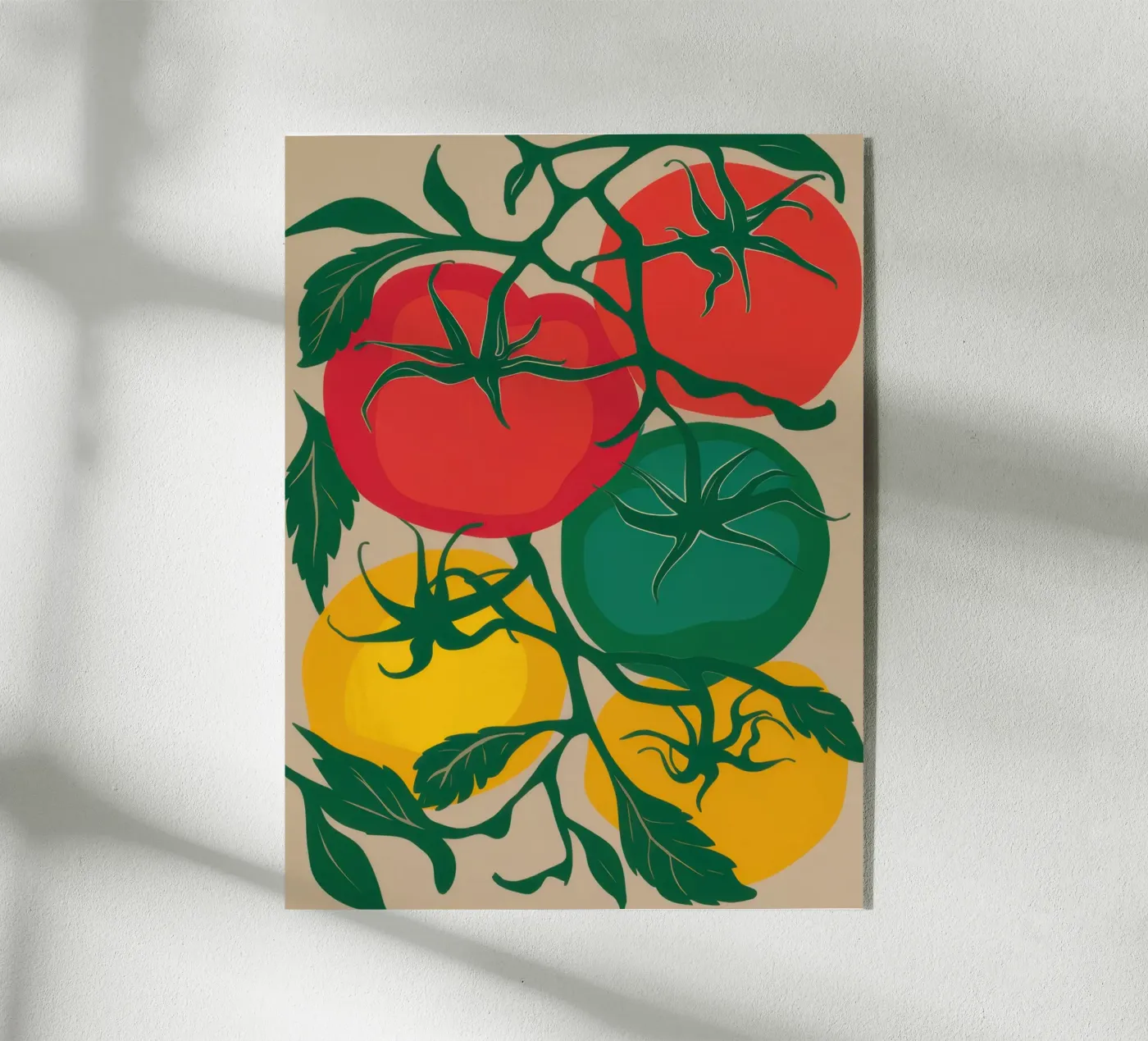 Heirloom Tomato Vine plexiglass da Snow Mist