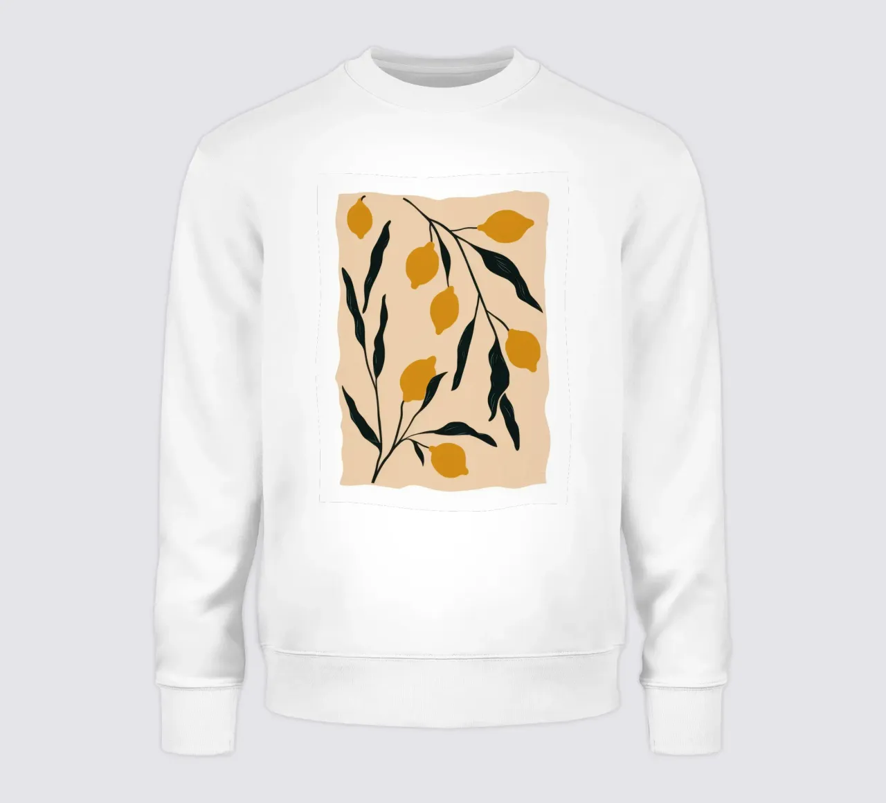 Ramo di limone minimalista felpa da Lyra Glaze