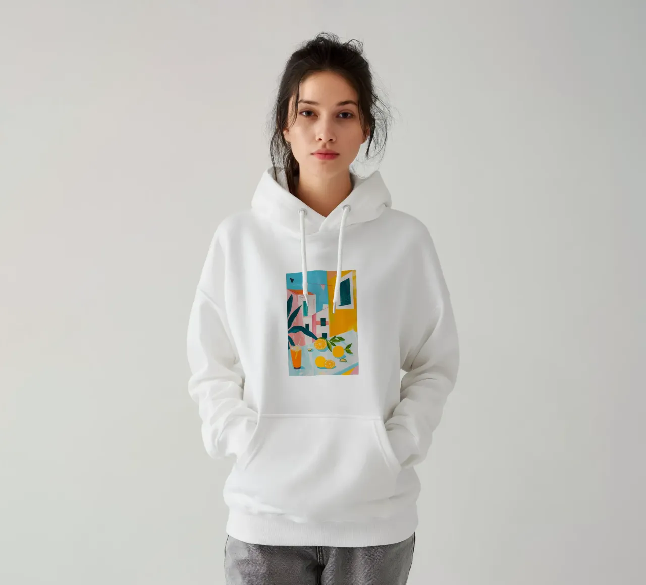 Brunch in Valencia hoodie by LeDieg