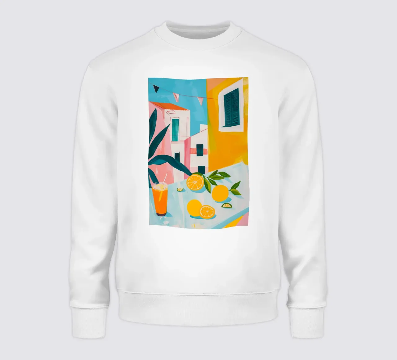 Brunch in Valencia sweatshirt by LeDieg