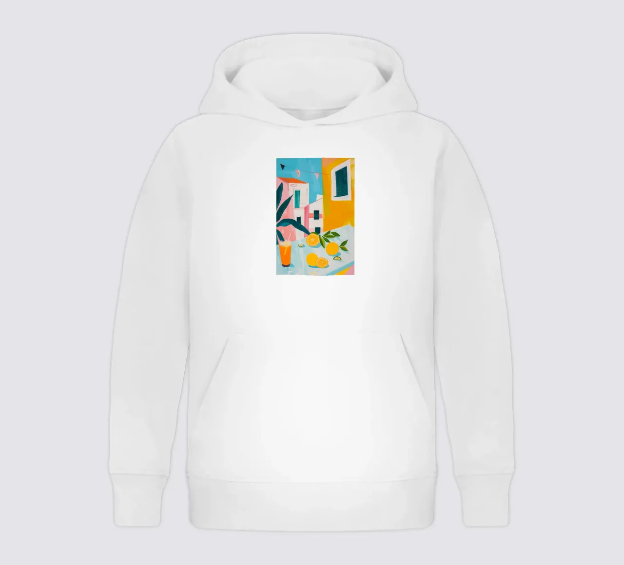 Brunch in Valencia kids hoodie by LeDieg