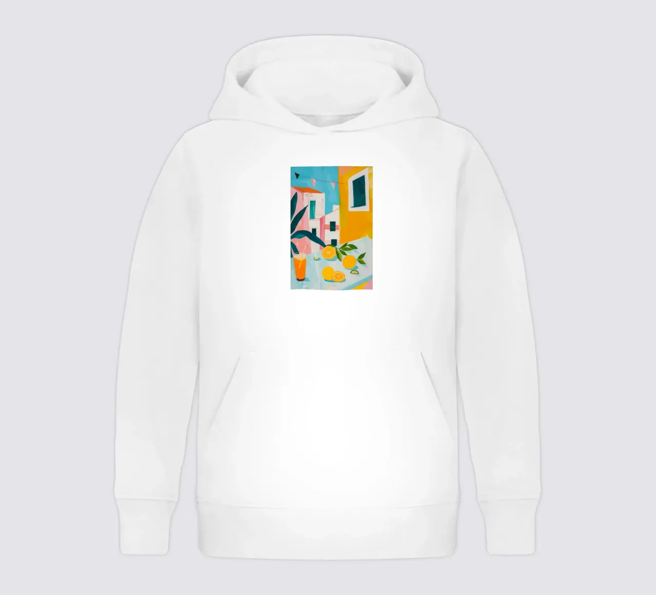 Brunch in Valencia kids hoodie by LeDieg