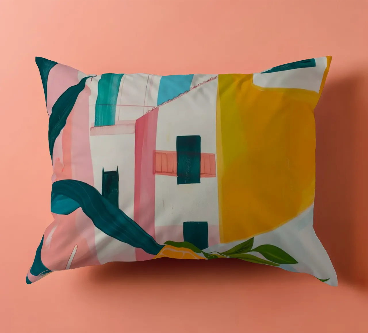 Brunch in Valencia decorative cushion by LeDieg