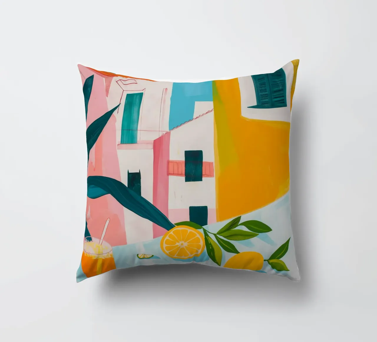Brunch in Valencia decorative cushion by LeDieg