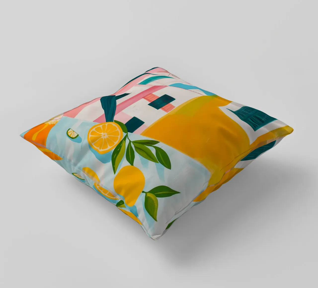 Brunch in Valencia decorative cushion by LeDieg