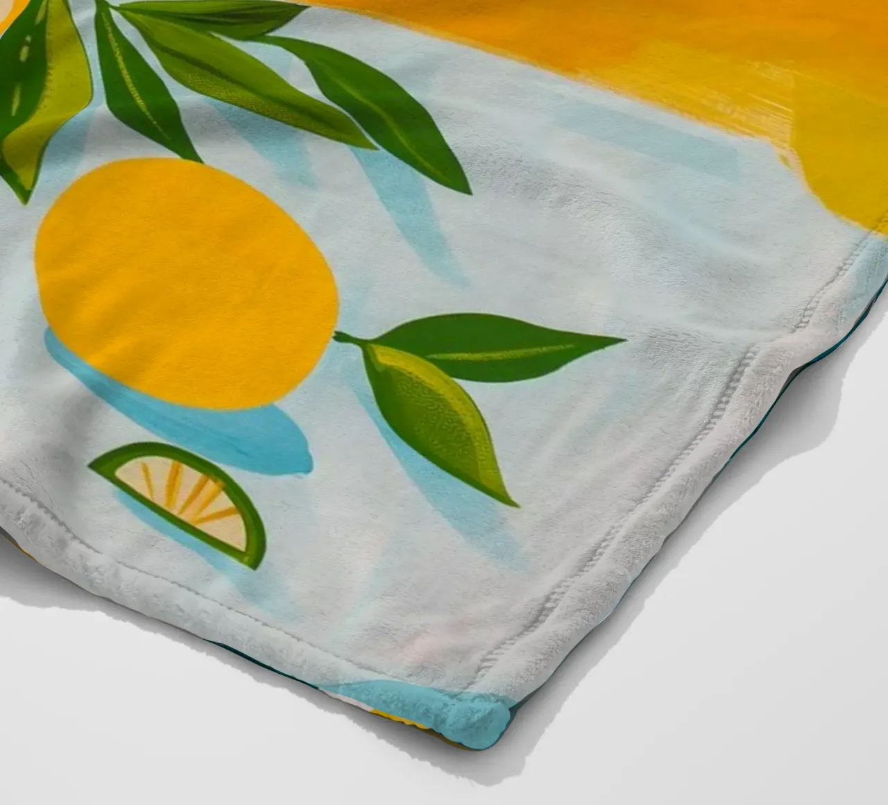 Brunch in Valencia fleece blanket by LeDieg