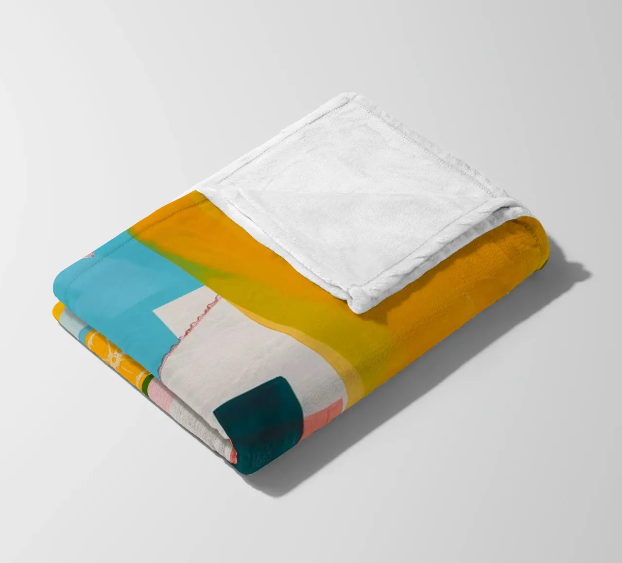 Brunch in Valencia fleece blanket by LeDieg