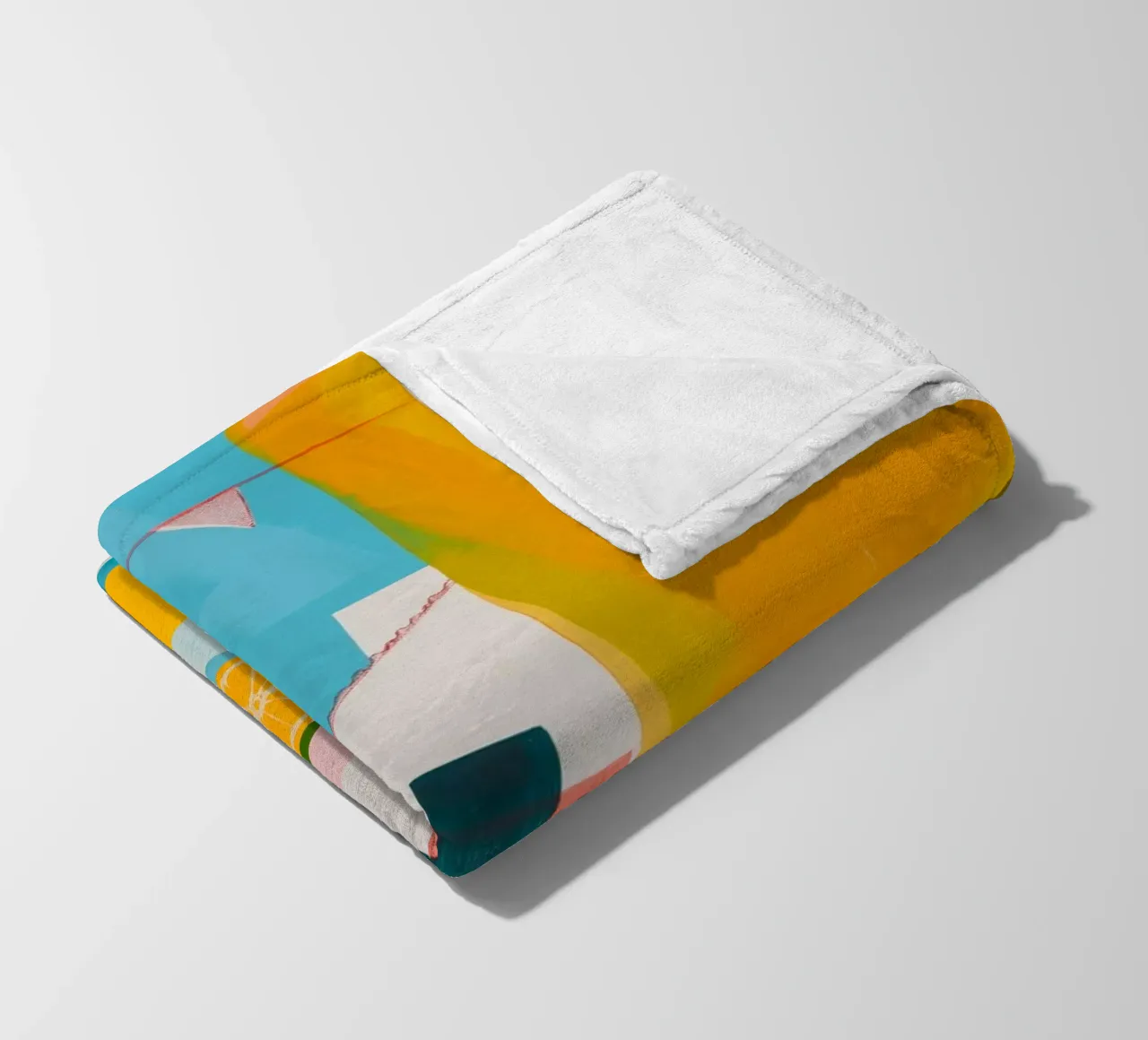 Brunch in Valencia fleece blanket by LeDieg