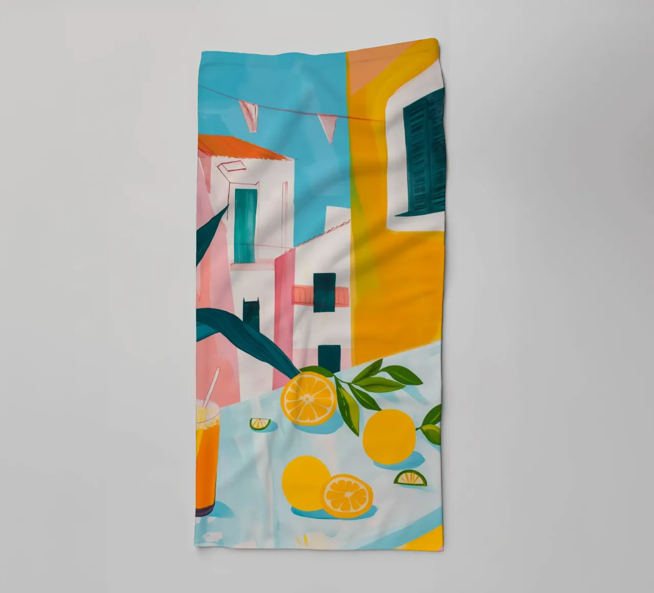 Brunch in Valencia towel by LeDieg