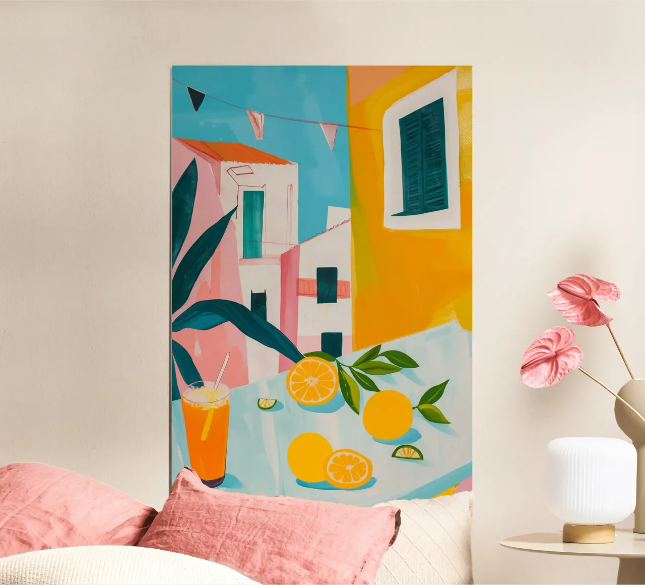 Brunch in Valencia poster by LeDieg