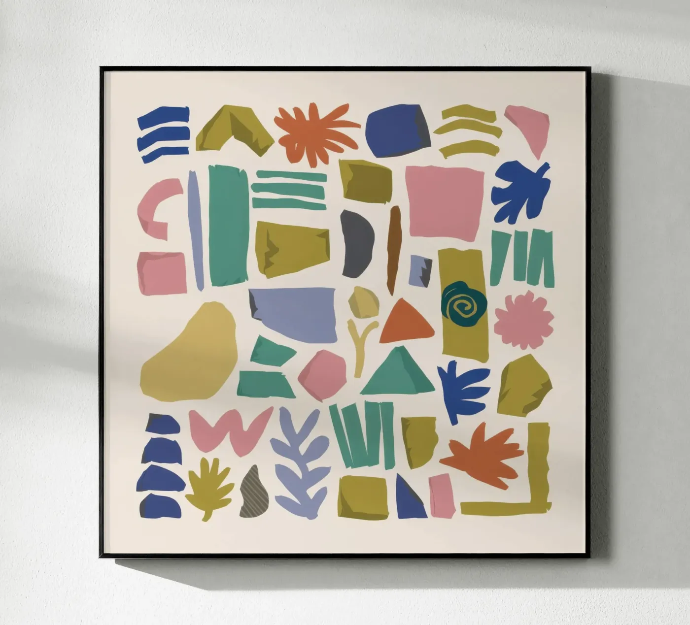 Terrazzo Shape Scatter plexiglass da Snow Mist