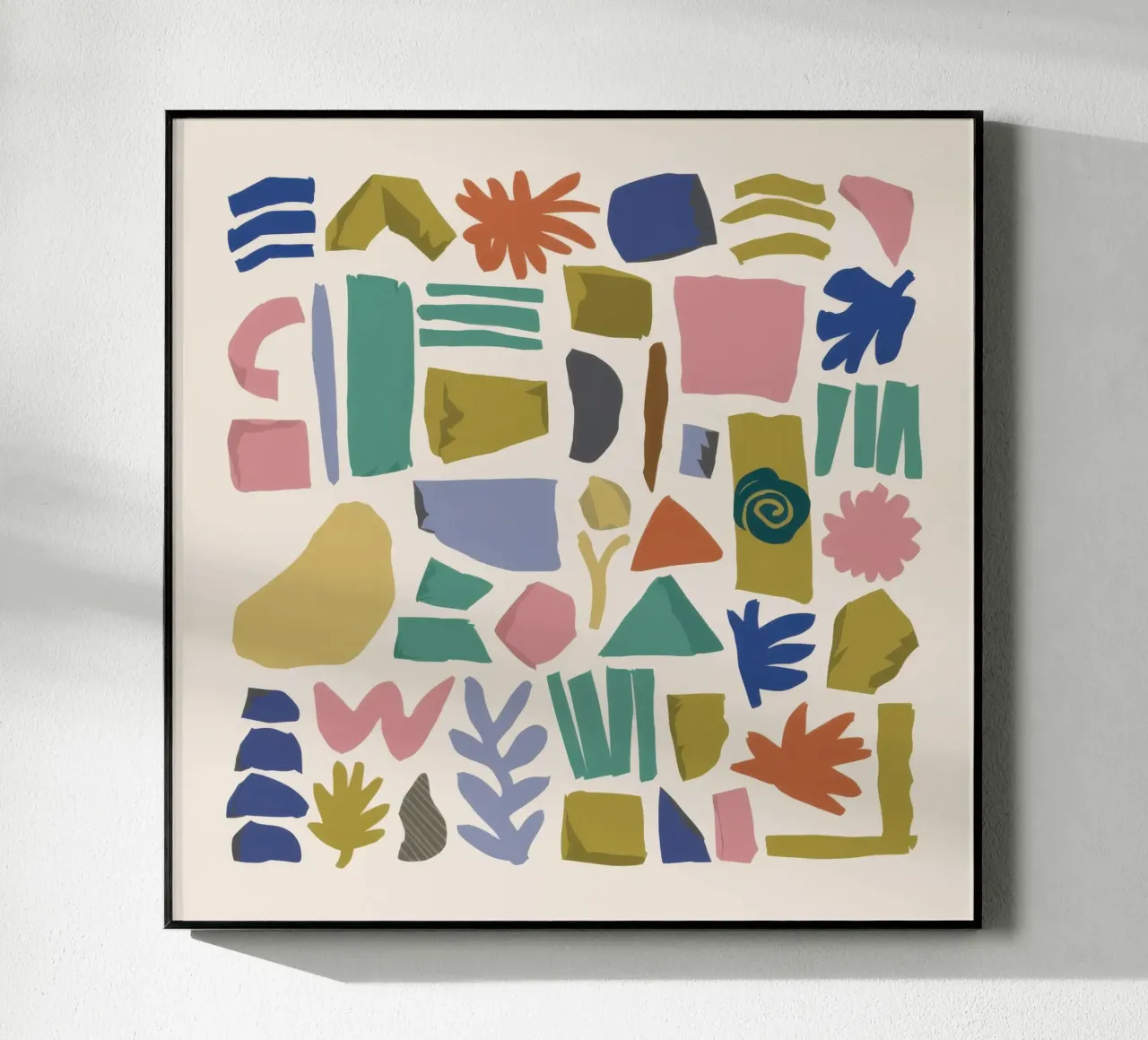 Terrazzo Shape Scatter plexiglass da Snow Mist