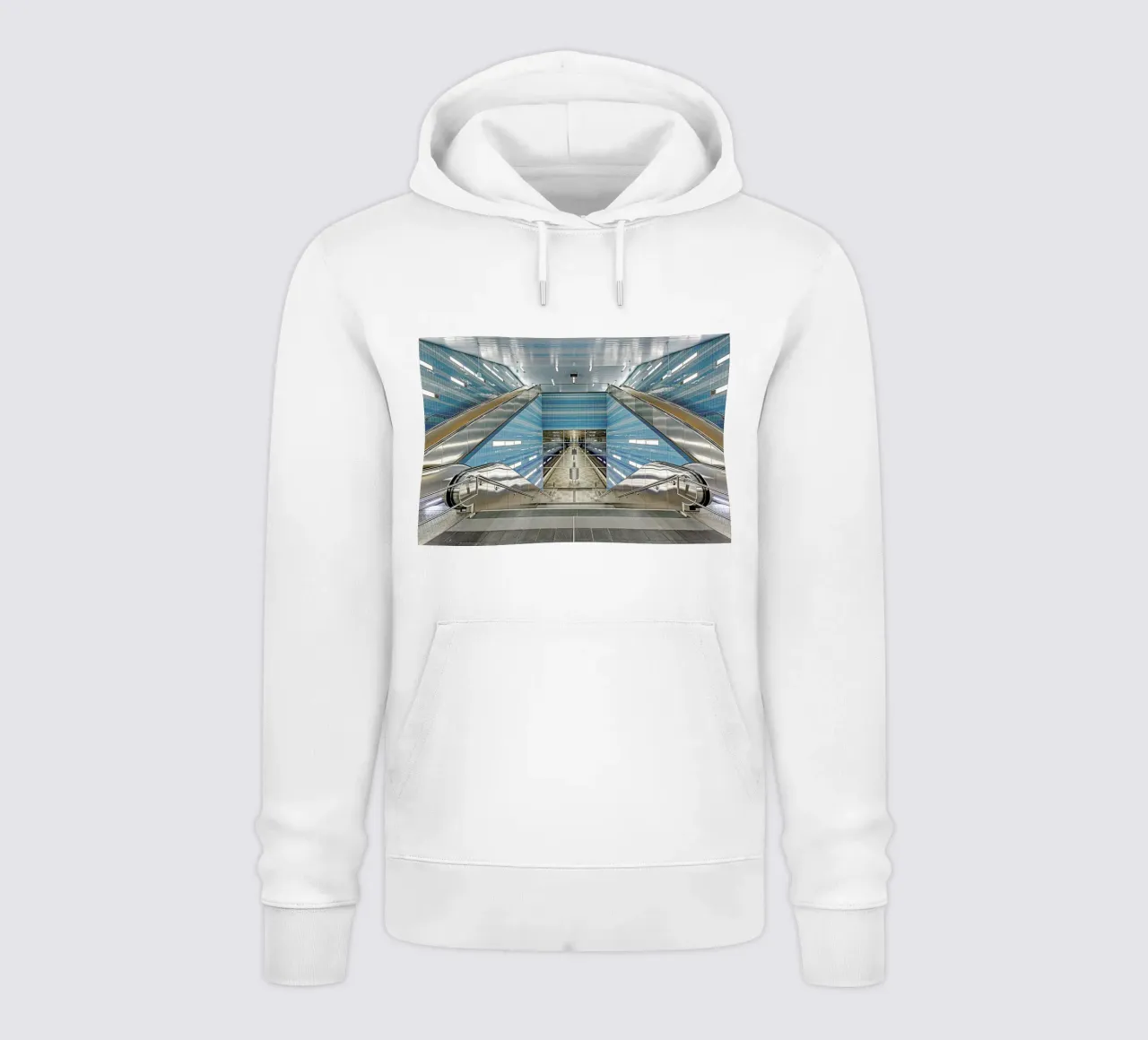 Ueberseequartier felpa con cappuccio da Michael Belhadi