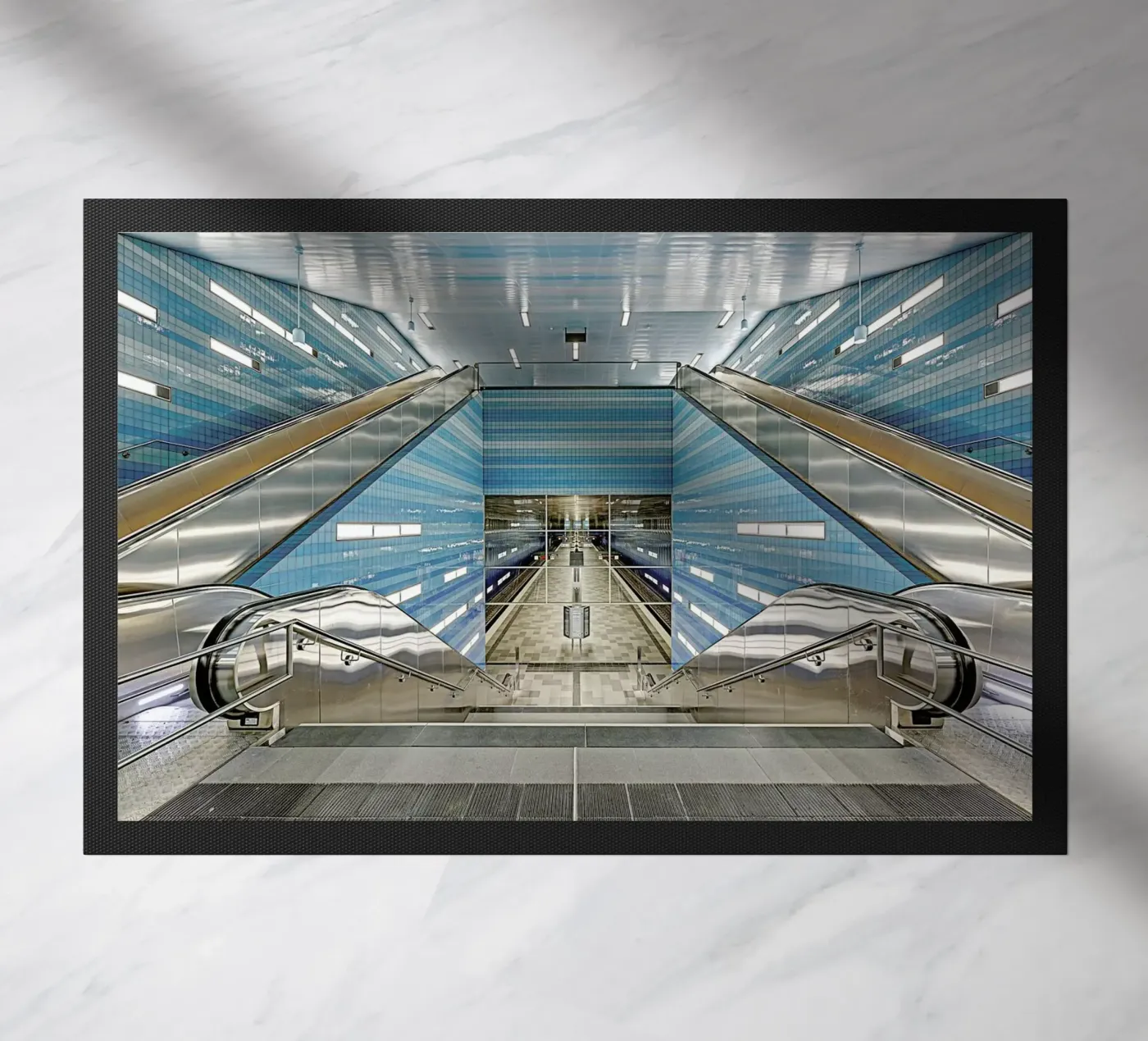 Ueberseequartier doormat by Michael Belhadi