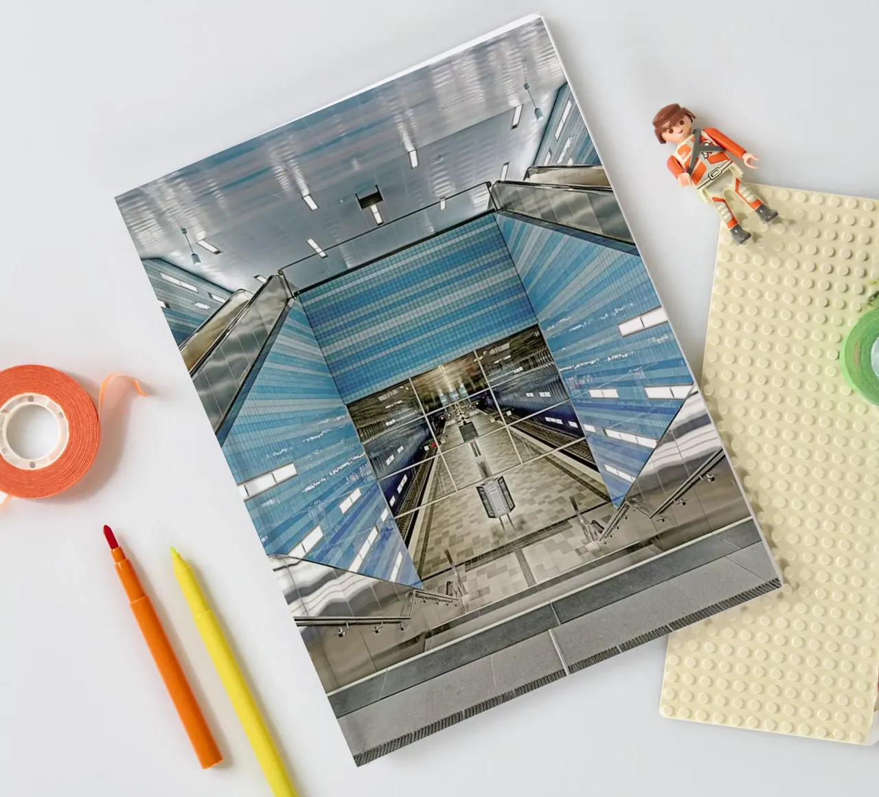 Ueberseequartier notebook by Michael Belhadi