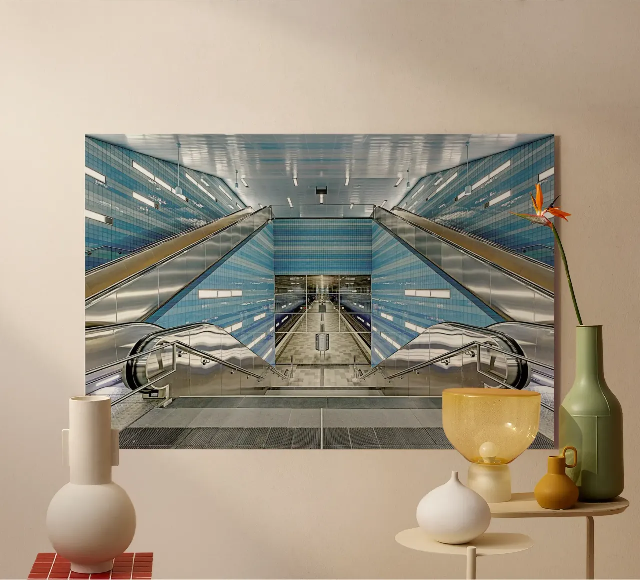 Ueberseequartier plexiglass da Michael Belhadi