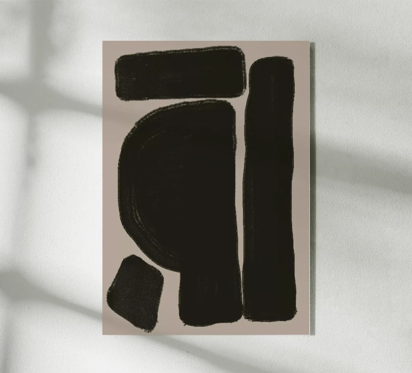 Simple Composition Modern Art plexiglas de The Miuus Studio