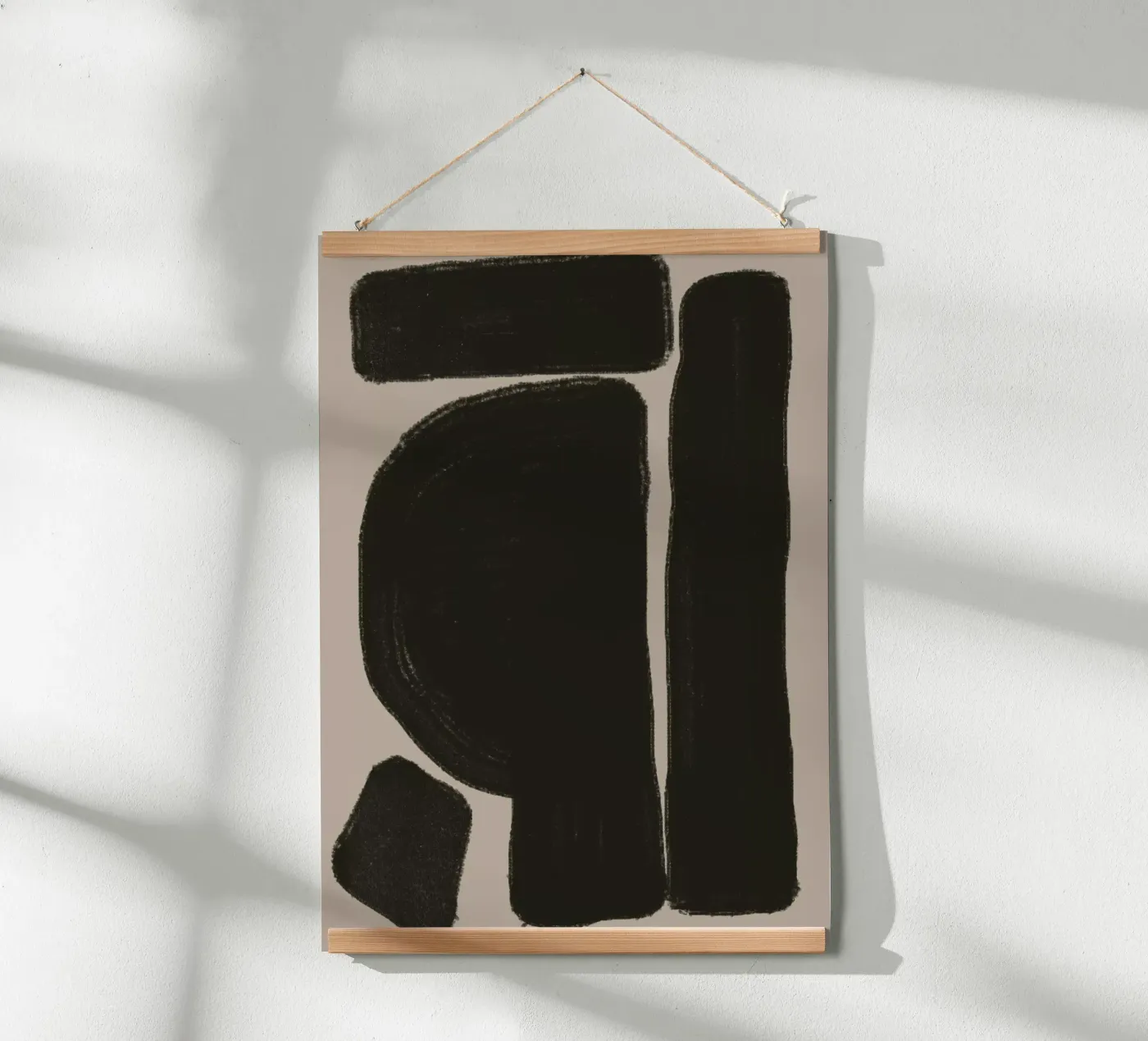 Simple Composition Modern Art poster by The Miuus Studio