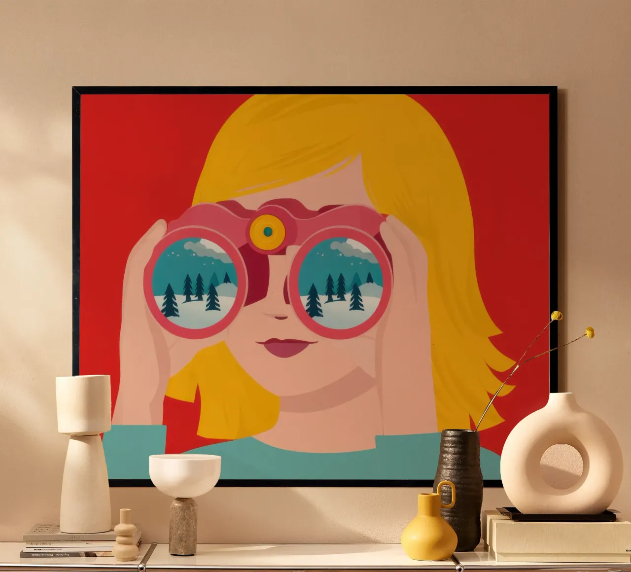 Sguardo al futuro cremisi poster da Bara Suara