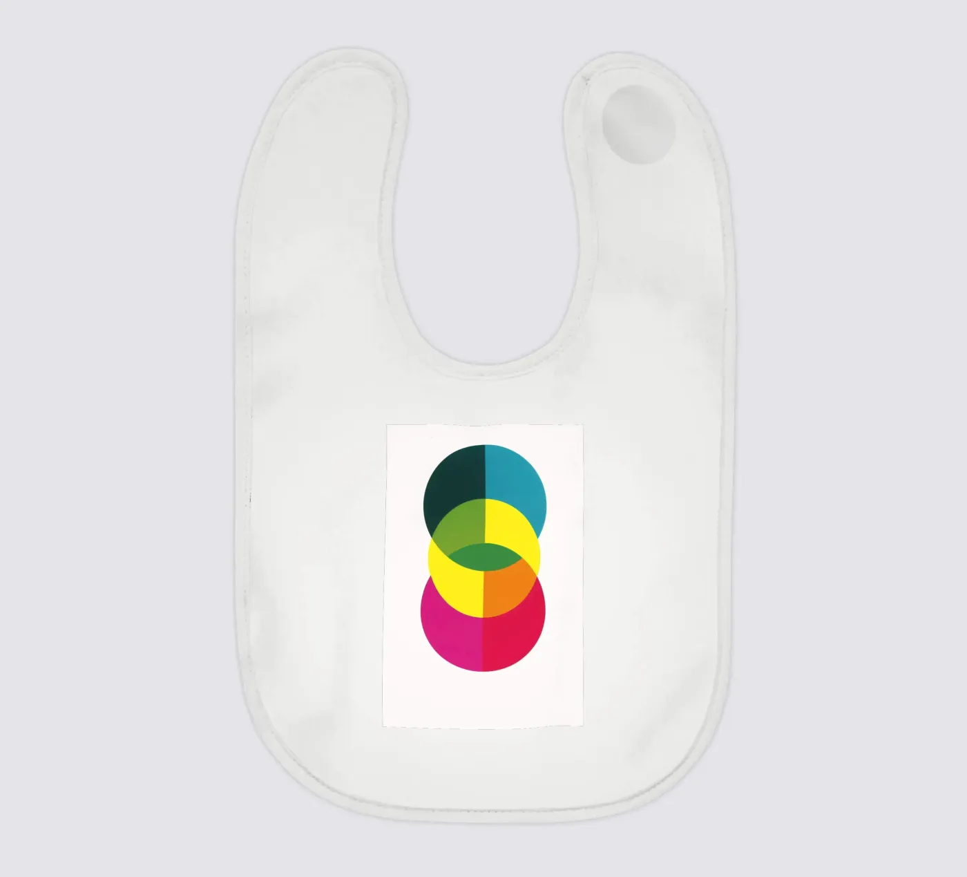 Triptych 2 baby bib by LeDieg